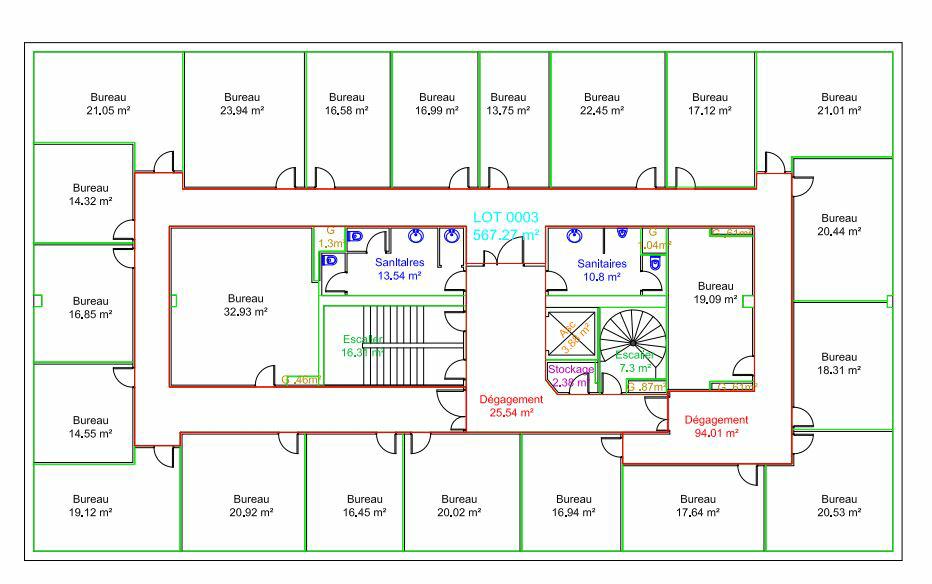 Bureau La Plaine Saint-Denis 1746m² Location bureau La Plaine Saint-Denis Seine-Saint-Denis OLBUR2312422 16